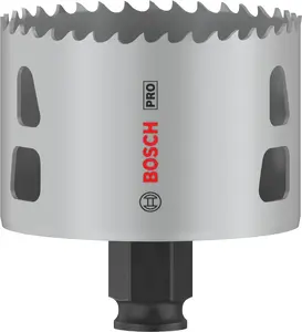 Hole Saw Bosch PRO Multi Material PC Plus 44/70 mm — single for drill, drywall, metal, non‑ferrous metal, plastic, softwood