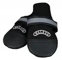 Dog socks Trixie TX-19470, size XS, black, set of 2