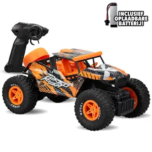 Radio vadāms monster truck auto CaDa Exost Turbo Rush 1:16 ar elektromotoru