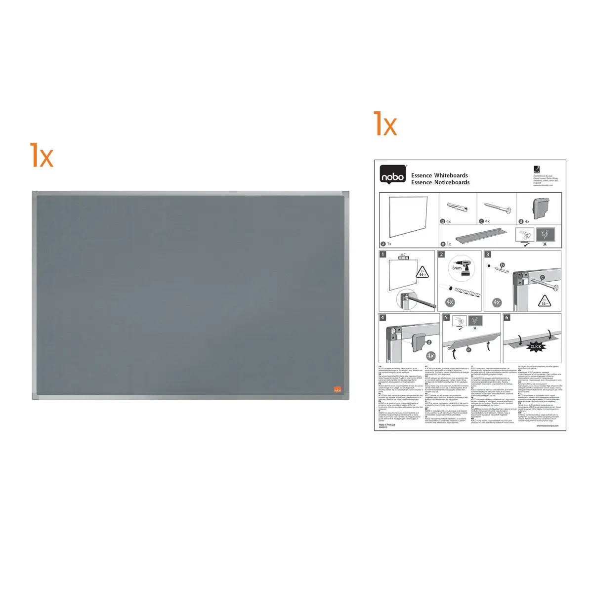 NOBO 1915546 insert notice board Photo 6