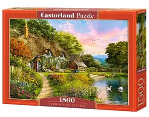 Castorland C-151998-2 Jigsaw Puzzle, 1500 Pieces, Landscape Cottage Theme