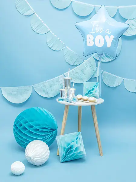 PartyDeco свистки, небесно-голубые, 6 шт. Photo 3
