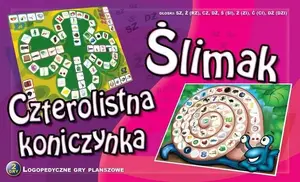 Komlogo 2 gry Ślimak/Czterolistna koniczynka – educational game set by Komlogo (MPN 168604)