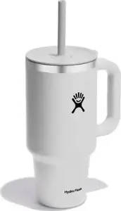 Термокружка Hydro Flask Kubek 32 oz (946 мл) белая — All Around Travel Tumbler