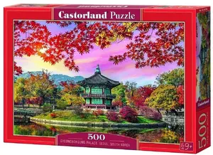 Jigsaw Puzzle Castorland Puzzle 500 Gyeongbokgung Palace Seoul – 500 pieces, scenic landmark image