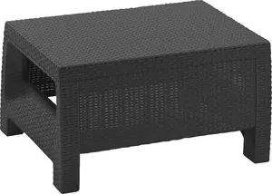 Outdoor dining table ALLiBERT CORFU in graphite color, model R62744