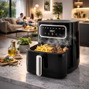 Air Fryer Retoo FRYTKOWNICA 5L 1500W 8 Modes - oil-free fryer