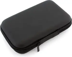 Storage case for 2.5" hard drives Apte AK223A (black) – single-bay protective pouch