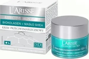 Anti-wrinkle face cream Ava 55+ Biocollagen formula with Shea Butter 50 ml