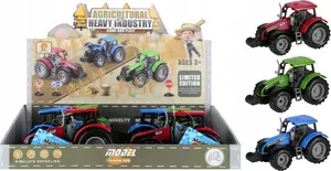 Toy Tractor Mega Creative TRAKTOR 21CM MIX3 - 21 cm mechanical toy tractor, model ZH998-5