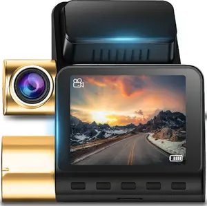 Dash Camera Retoo model with display, GPS and Wi‑Fi — car dashcam with built‑in GPS and wireless connection