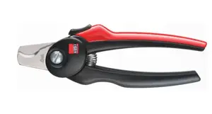 UN BESSEY D49-2 Straight Snips, Stainless Steel Blades, 165 mm