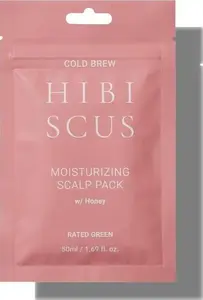 Galvas ādas mitrinoša kurācija Rated Green ar hibisku un medu 50 ml