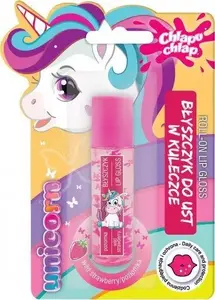 Lip Gloss Roller Ball Chlapu Chlap Błyszczyk do Ust Poziomkowy 5ML