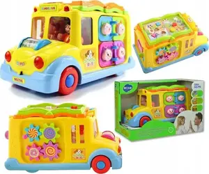 Interactive School Bus Model LT7 by LTC — Educational Vehicle Toy