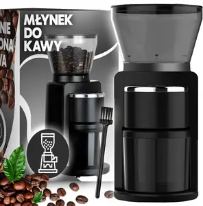 Coffee Grinder Retoo ER1021 electric grinder 180 W, black