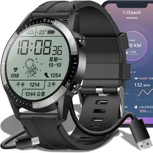 Смарт‑часы Retoo E743 мужские многозадачные SPORT ZDROWIE 46 мм с функциями фитнеса и здоровья