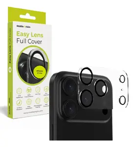 Lens protector Mobile Origin Easy Lens for Apple iPhone 17 Pro, tempered glass, clear, 1 pc