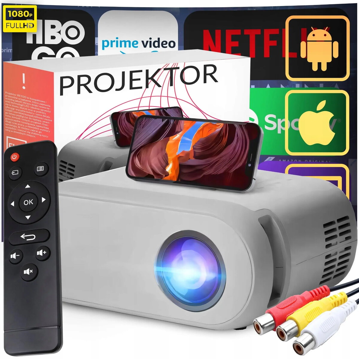Projektori