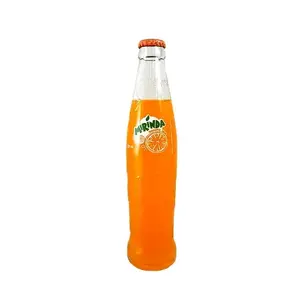 Carbonated Drink Mirinda Orange in Glass Bottle 0.2 L (Deposit)