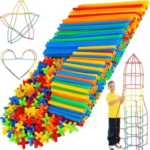 Construction Set Retoo D058 — 400-piece sticks and straws building kit