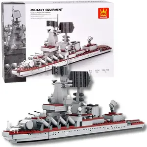 Building Blocks Military Ship Cruiser Varyag 396 pieces by Joko (model ZA5674)