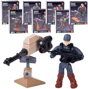 Building Blocks SWAT Police Officer Movable Figure Model ZA5724 by Joko