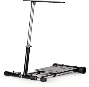Wheel Stand Pro wheel stand WSP-FT-LITE-BLACK — adjustable sim racing cockpit frame for steering wheel and pedals