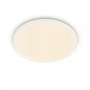 Потолочный светильник Philips Functional Super Slim 18 Вт LED, круглый, белый, с несъемной лампой, 220–240 В