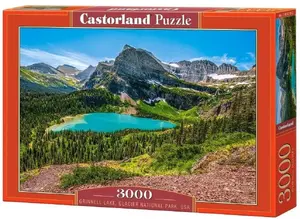 Jigsaw Puzzle Castorland Puzzle 3000 Grinnell Lake Glacier CASTOR – 3000 pieces, scenic landscape image