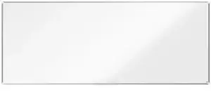 Magnetic Steel Whiteboard NOBO Premium Plus 3000x1200 mm — working area 2967x1167 mm, fixed installation