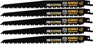 Suktu zāģa asmeņi DeWalt DT99555 230 mm (9") 6 TPI 5 gab.