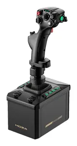Flight stand kit MOZA AB6 Flight Simulator — black ABS, aluminium and carbon fibre construction, AC power 110–220V, peak 72W