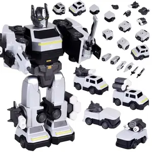 Rotaļlietu magnētiskais robots Transformeris 2‑1 liela figūra ar aksesuāriem Joko ZA6009