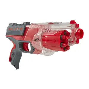 Hasbro Nerf Elite Disrupter Blaster Translucent Red