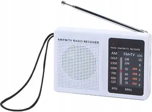 FM Radio Retoo model 5904806168269 — portable FM tuner, white