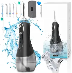 Cordless Dental Water Flosser Retoo IRYGATOR — 5 Modes, 8 Nozzles, 300 ml