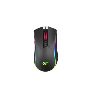 Игровая мышь HAVIT MS1001S V2 оптическая RGB проводная чёрно-серая