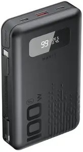 Portable Power Bank HAVIT PB5212 20000mAh — High Capacity External Battery (black)