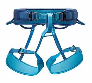 Страховочная система Petzl Corax — универсальный размер, пряжка с боковым замком, для ледолазания и альпинизма