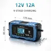 QOLTEC 12V 12A inteliģents lādētājs Photo 5