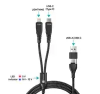 connectIT Wirez 4в1 кабель зарядный USB‑C Lightning Photo 2