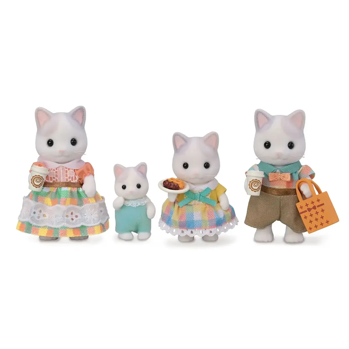 Epoch Sylvanian Families Latte Cat Family figūriņu komplekts Photo 3