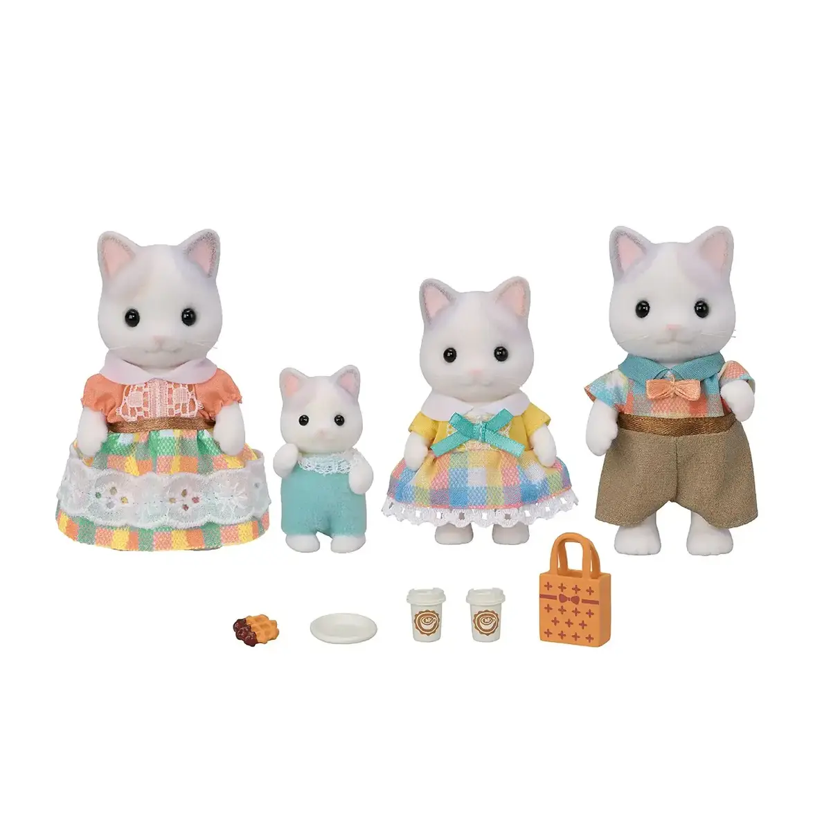 Epoch Sylvanian Families Latte Cat Family figūriņu komplekts Photo 4
