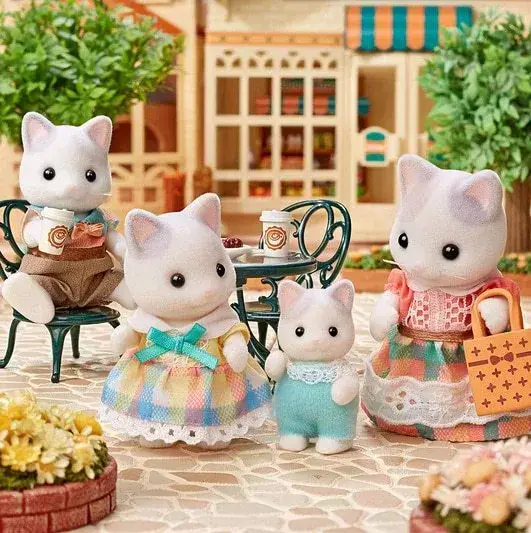 Epoch Sylvanian Families Latte Cat Family figūriņu komplekts Photo 7