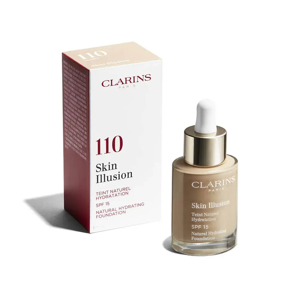 Clarins Skin Illusion SPF 15 Foundation 110 Honey Photo 6