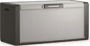 Outdoor Storage Box KIS Titan 300 L Gray — Garden Chest for Tools and Cushions