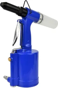 Pneumatic Rivet Gun GEKO G01348 for 2.4–6.4 mm Rivets, 10 pcs Capacity