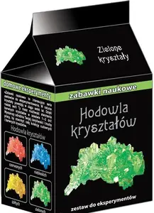 RANOK Ranok Zielone krysztaly — decorative craft crystals, green