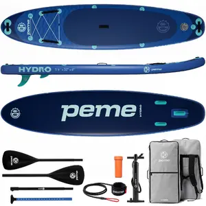 Piepūšamā SUP dēlis Peme Hydro 350x81x15 cm Deep Water - stand-up paddle